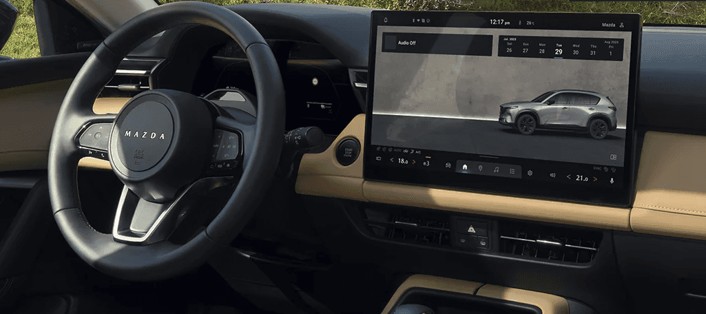 Interior of the 2026 Mazda CX-5 available for sale in Fort Walton Beach, FL at Toyota of Fort Walton Beach