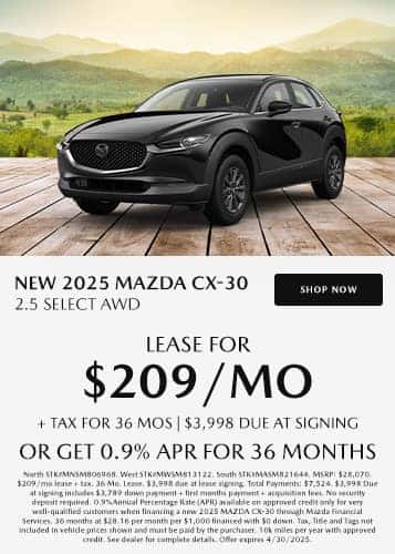  New 2025 Mazda CX-30 2.5 Select AWD