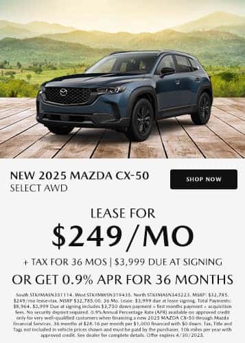 New 2025 Mazda CX-50 Select AWD