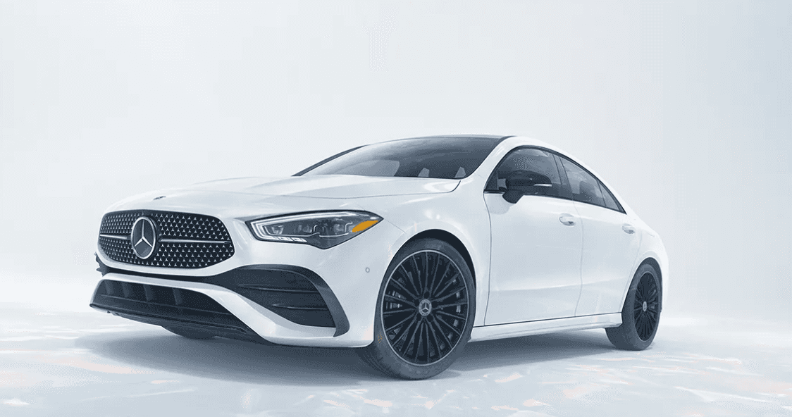 A white 2025 Mercedes-Benz CLA