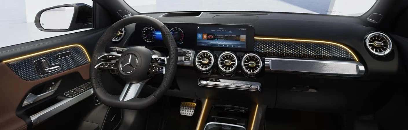 Interior view of the new Mercedes-Benz GLB