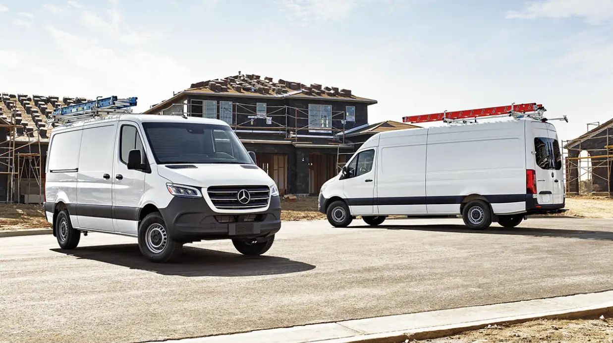 Mercedes cargo shops vans