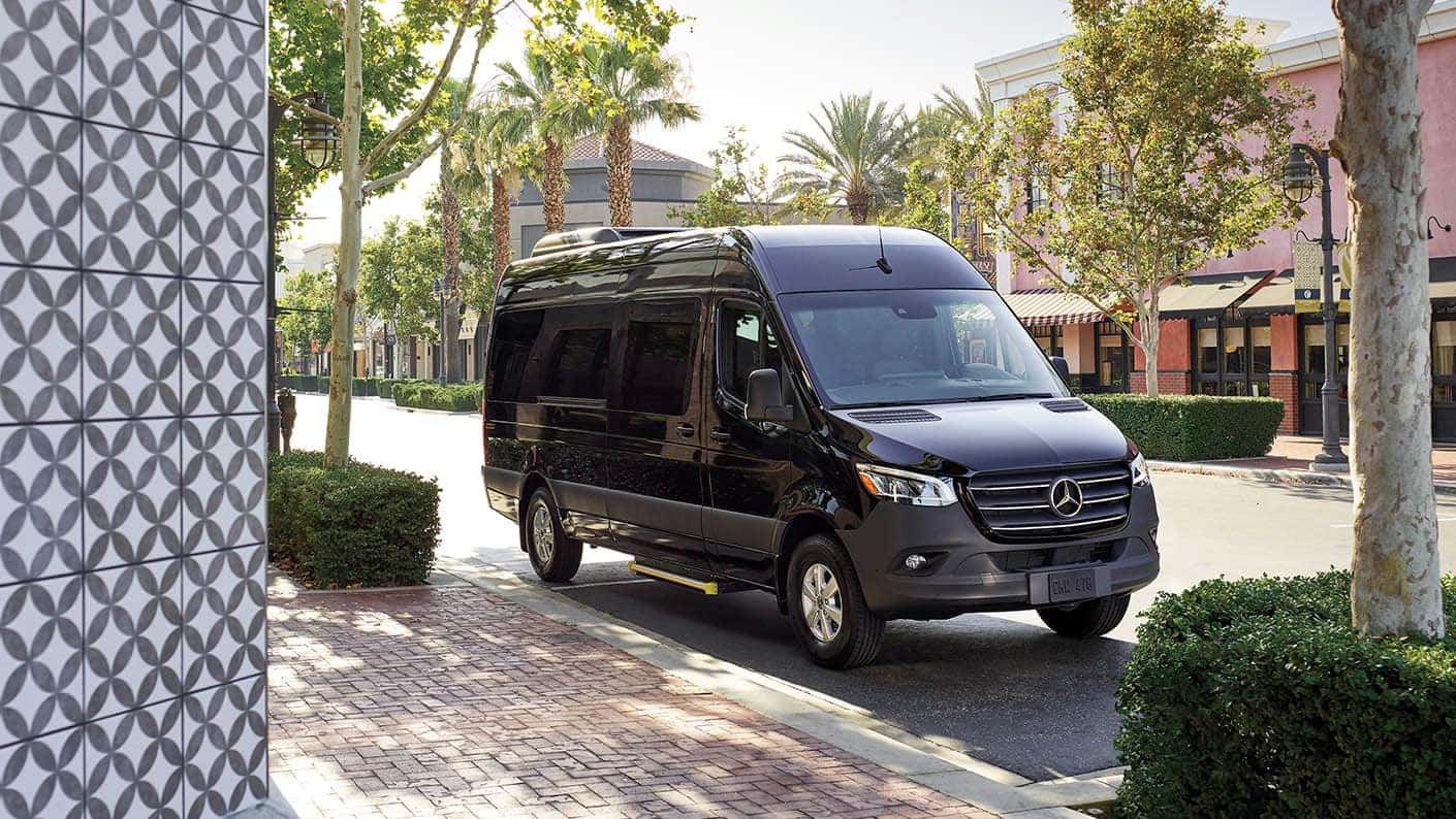 Mercedes-Benz Sprinter 3500 parked on the street