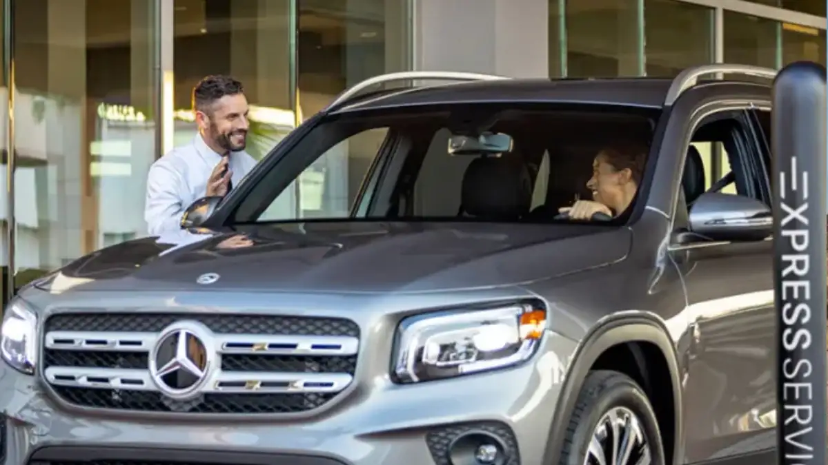 Brake inspections at a Mercedes-Benz Cutler Bay service center