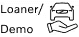 loaner demo badge