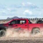 Chevy Silverado Race Truck - red