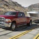2010 dodge ram 3500 heavy duty front three quarters view towing