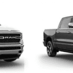 White and Black Ram 1500 Tradesman 2019