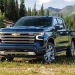 Lakeshore Blue Metallic Chevrolet Silverado 1500 2022