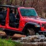 Jeep Wrangler 4XE Rubicon - red