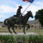 texas ranger horse flag