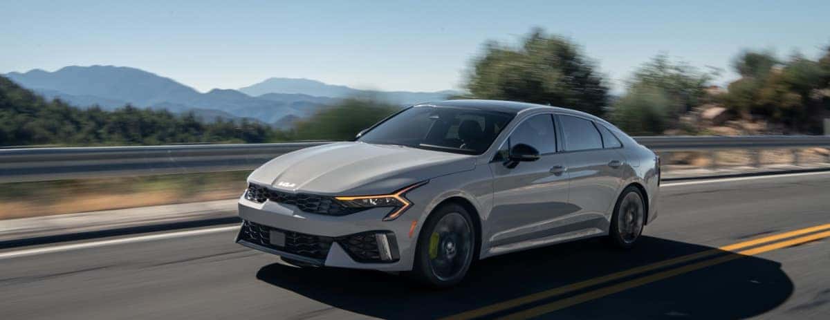 Wolf Gray Kia K5 2025