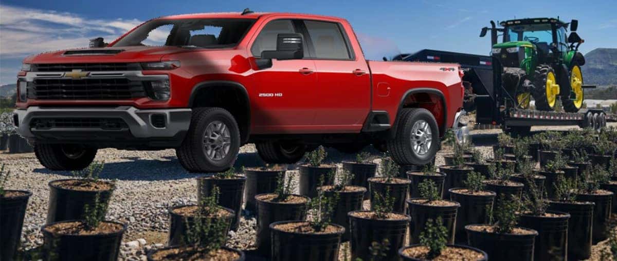 Radiant Red Chevrolet Silverado 2500 HD 2025