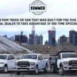 Ram Lineup Incentives 2025