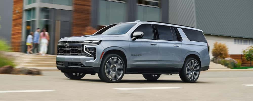 Silver 2026 Chevrolet Suburban