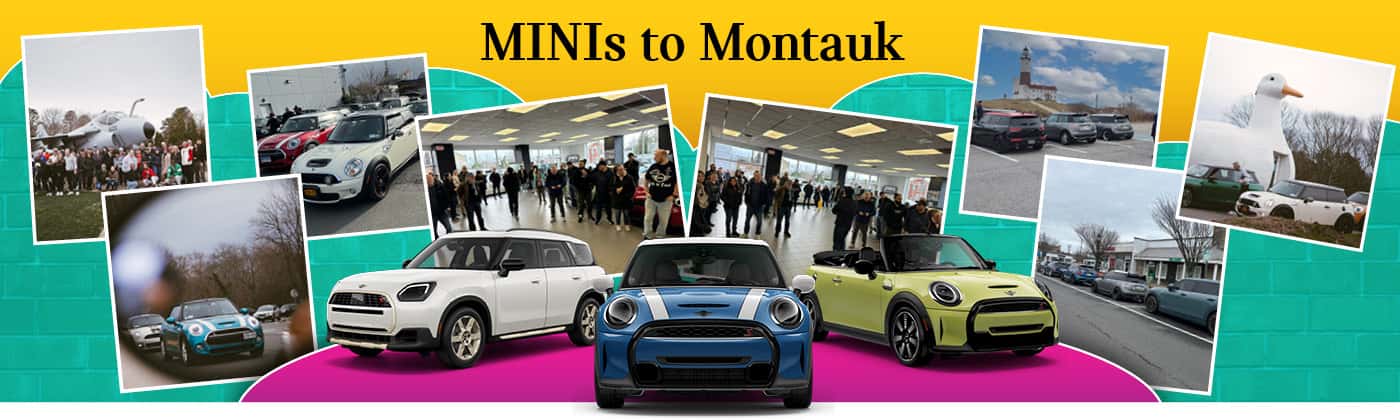 MINIs going to Montauk