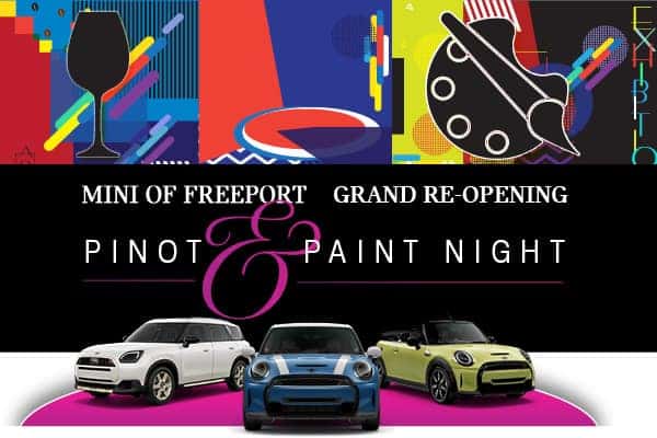 Mini of Freeport Pinot and Paint Night