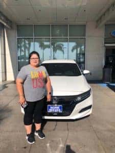 White Honda Accord West Covina