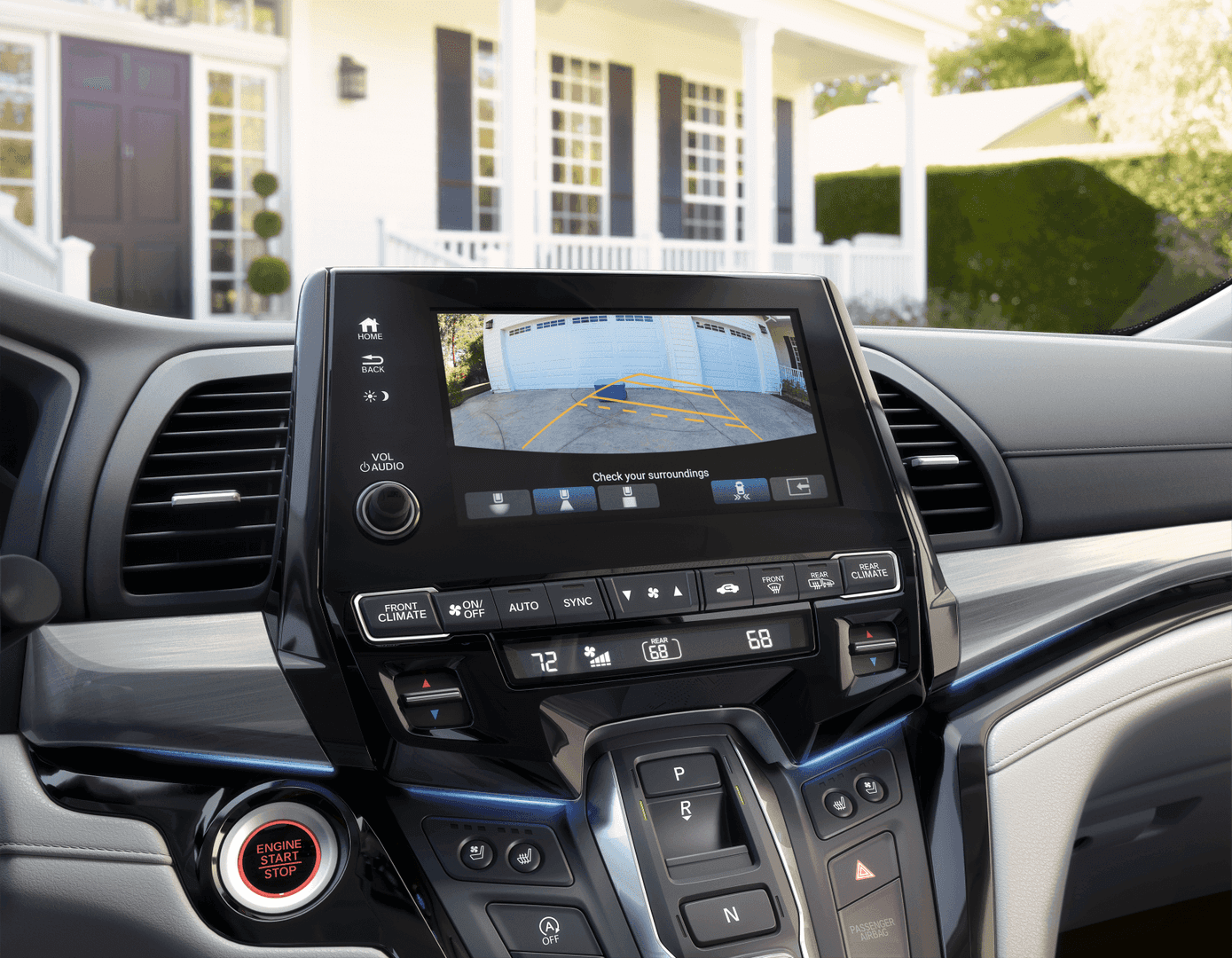 2021 Honda Odyssey Interior Safety Multi-Angle Rearview Camera