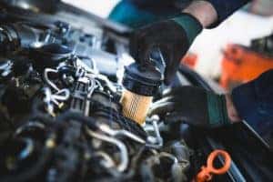 Repeating all the 15,000-mile service points, this service interval adds the following: Replace air cleaner element Inspect and adjust drive belts Replace air conditioning filter This pattern repeats at 60,000, 90,000, and 120,000 miles. 