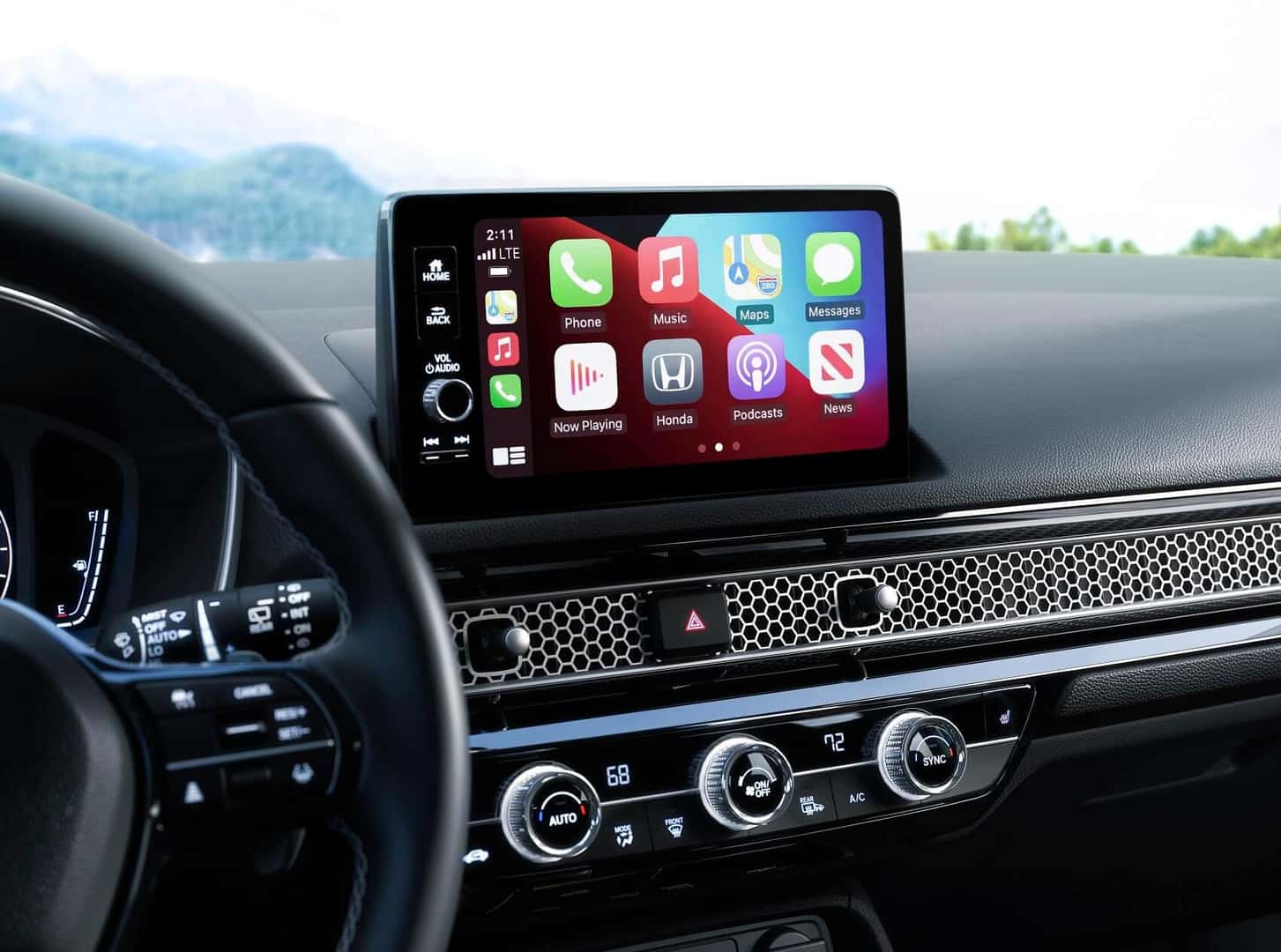 2022 Honda Civic Hatchback Interior Tech