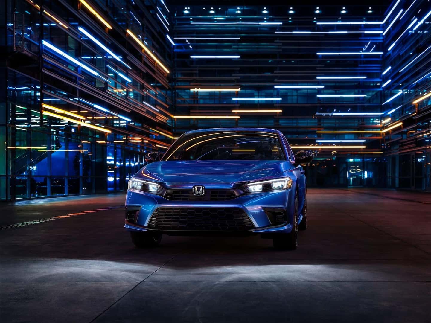 Honda Civic Blue