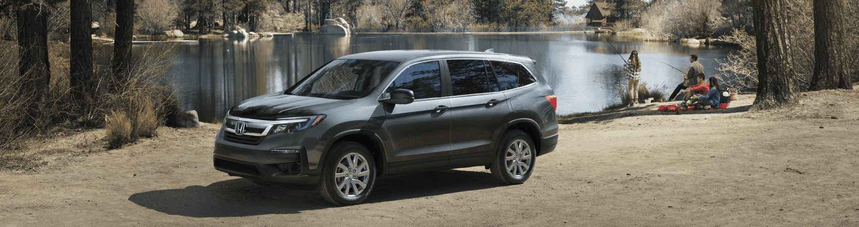 2021 Honda Pilot Camping Lake