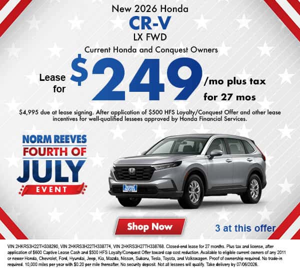 New 2026 Honda CR-V LX FWD