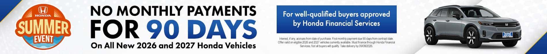 No Payments for 90 Days - SRP