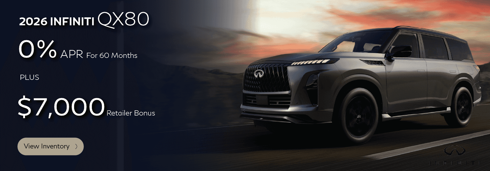 QX80 AUG 2026