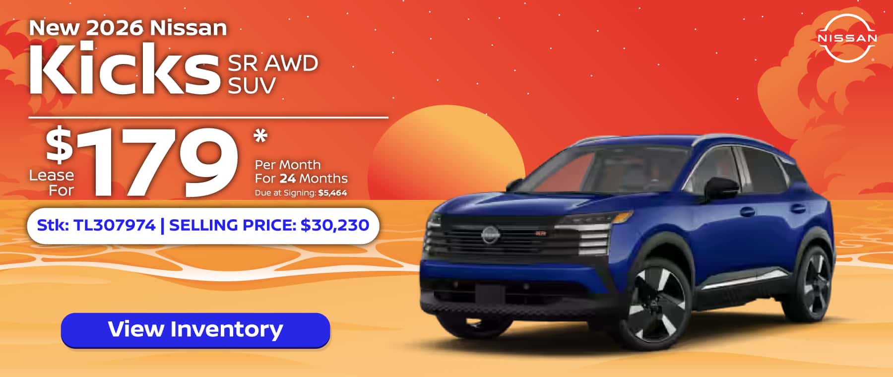 Kicks Lease Offer