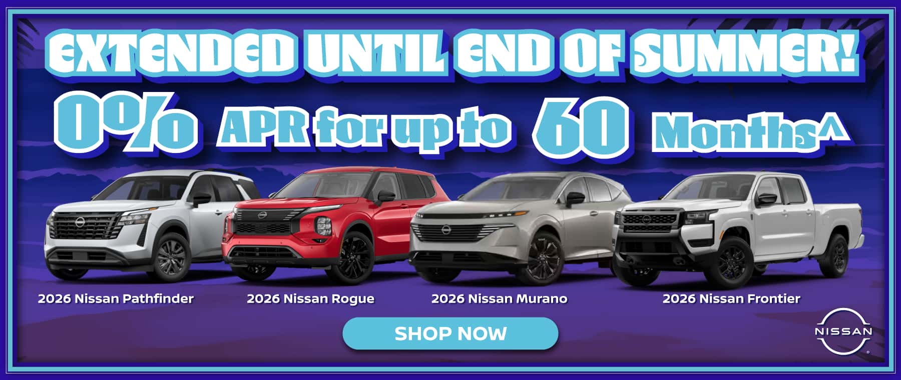 0% APR for 60 Months