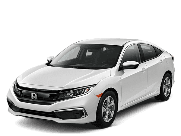 2019 Honda Civic Sedan Platinum White PearL LX