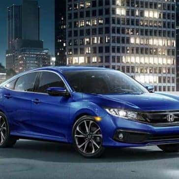 2019 Honda Civic At Night