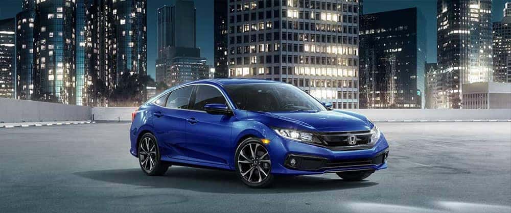 2019 Honda Civic At Night