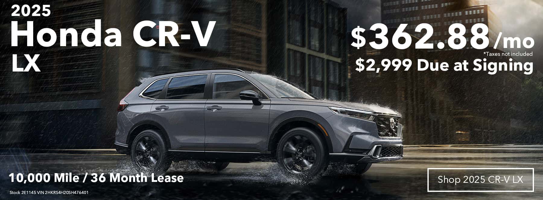 best deals on CRV in Denver
