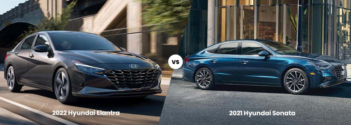 Compare the Hyundai Elantra vs. Sonata Hyundai