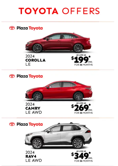 January 2024 Private Sale Plaza Toyota   JAN EMAIL TYT LANDING 010424 500x704 