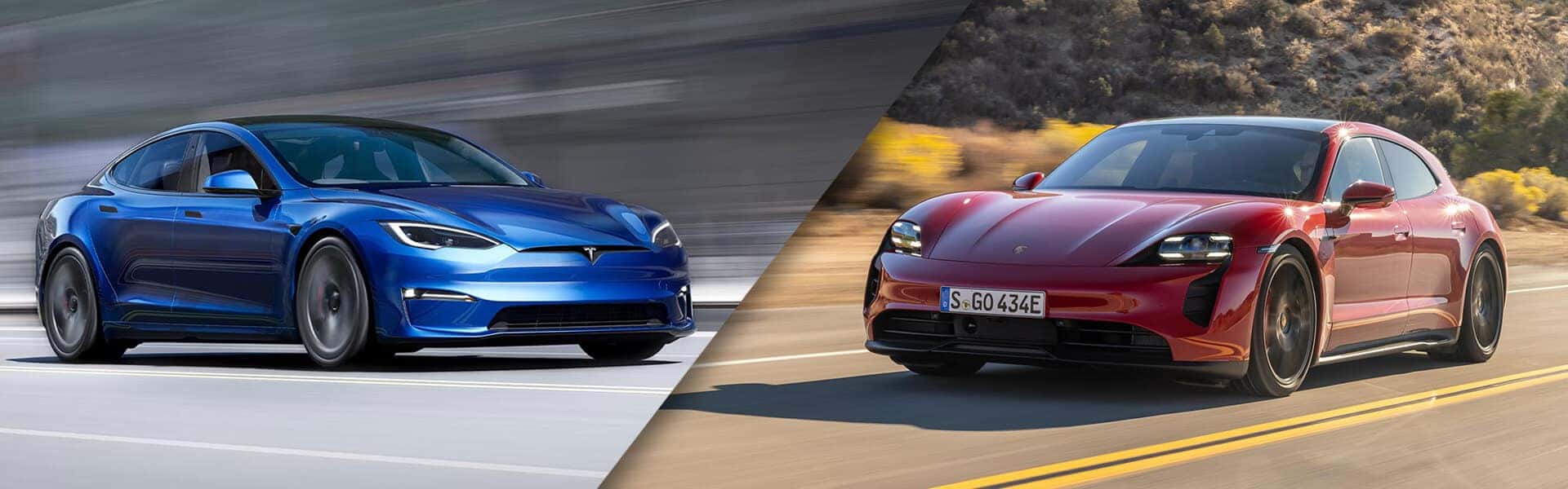 2025 Porsche Taycan in Bend OR Porsche vs Tesla
