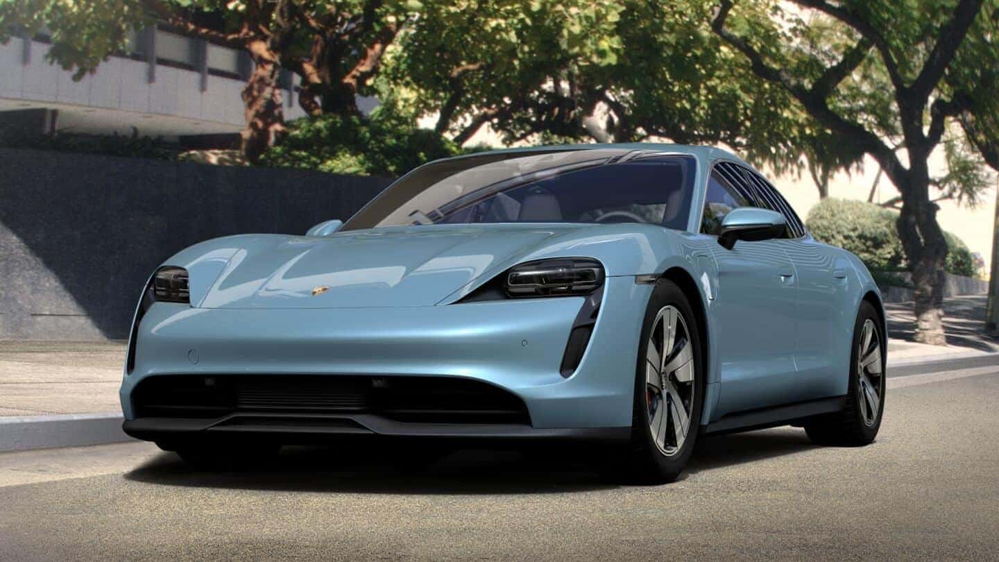 2021 porsche taycan deals electric