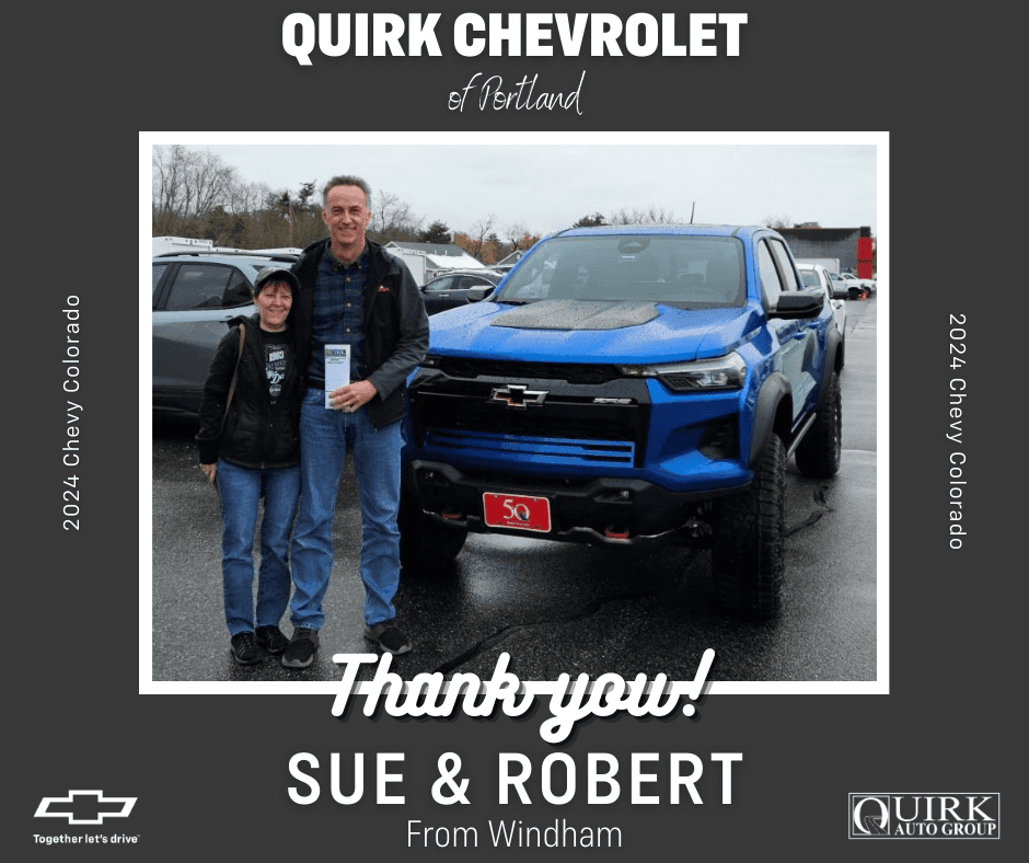 Sue & Robert from Windham, ME