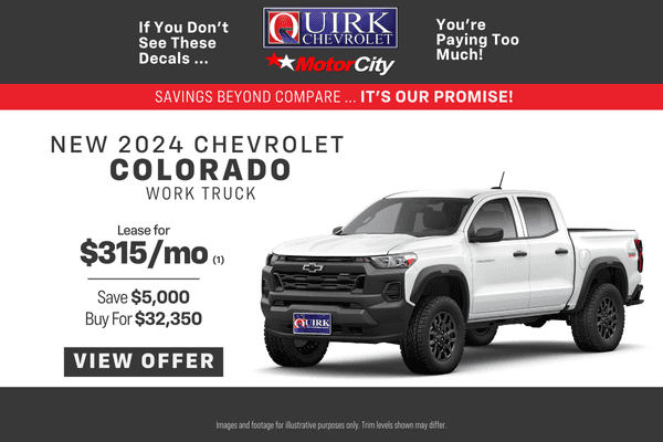 New 2024 Chevrolet Colorado WT 4WD
