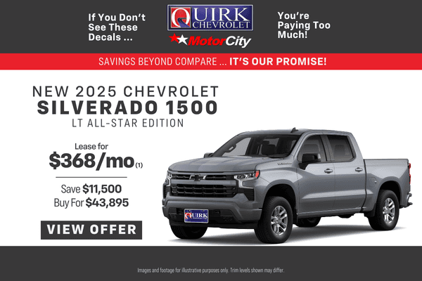 New 2025 Chevrolet Silverado 1500 LT 4WD All-Star Edition