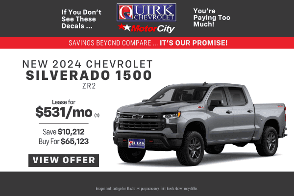 New 2024 Chevrolet Silverado 1500 ZR2 4WD