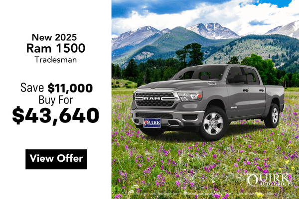 New 2025 Ram 1500 Tradesman 4WD