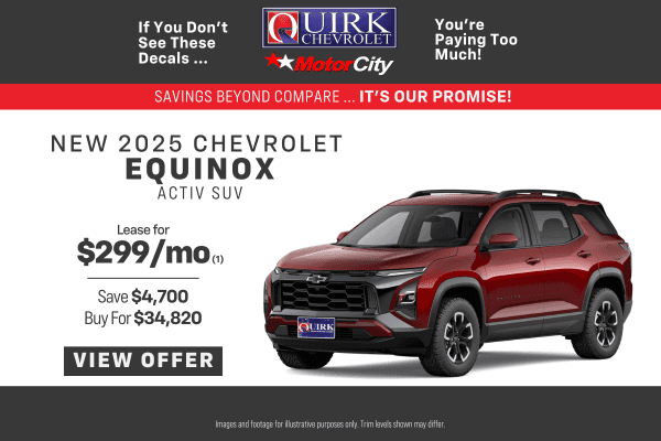 New 2025 Chevrolet Equinox ACTIV SUV