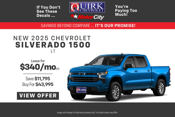 New 2025 Chevrolet Silverado 1500 LT 4WD