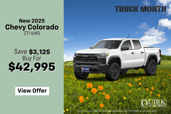 New 2025 Chevrolet Colorado Z71 4WD