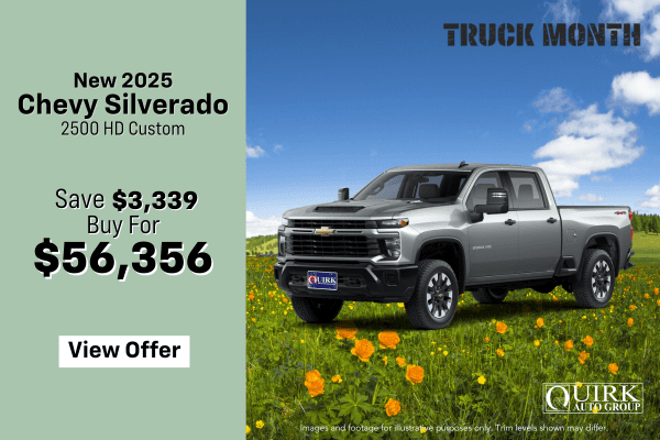 New 2025 Chevrolet Silverado 2500 HD Custom 4WD
