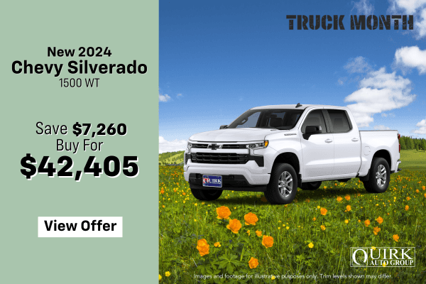 New 2024 Chevrolet Silverado 1500 WT 4WD